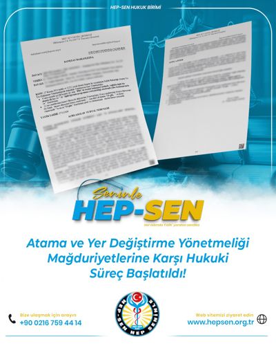 Atama ve Yer Değiştirme Yönetmeliği Mağduriyetlerine Karşı Hukuki Süreç Başlatıldı!